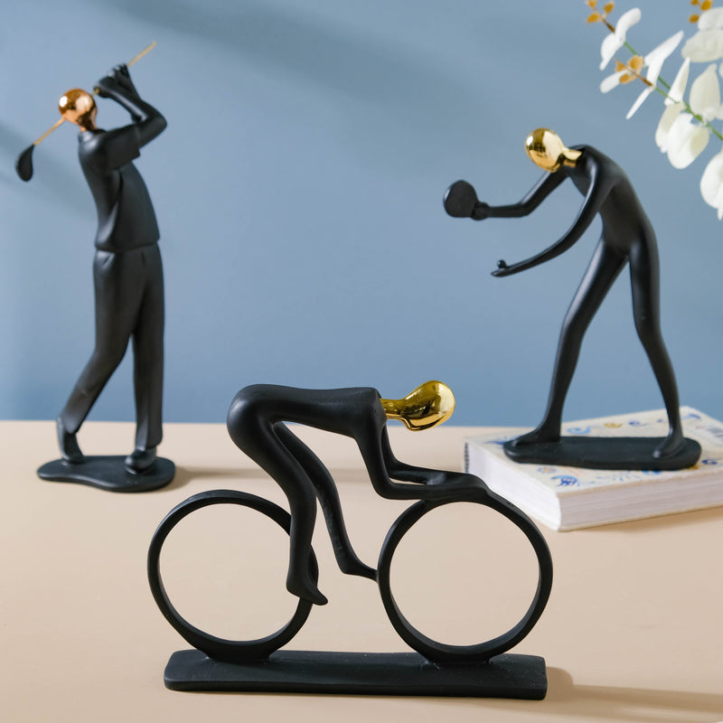 Athlete Decor Piece Table Tennis - Showpiece | Home decor item | Room decoration item