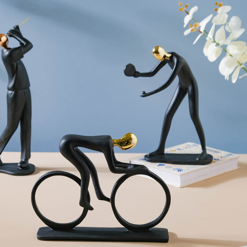 Athlete Decor Piece Table Tennis - Showpiece | Home decor item | Room decoration item