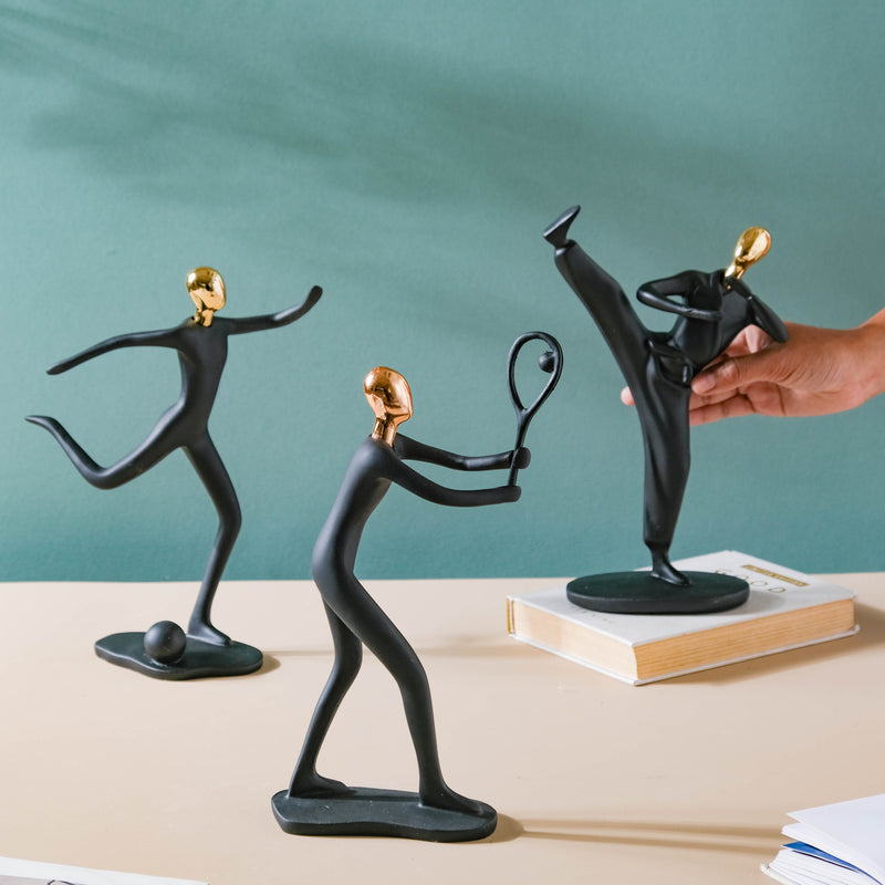 Sportsman Decor Piece Tennis - Showpiece | Home decor item | Room decoration item