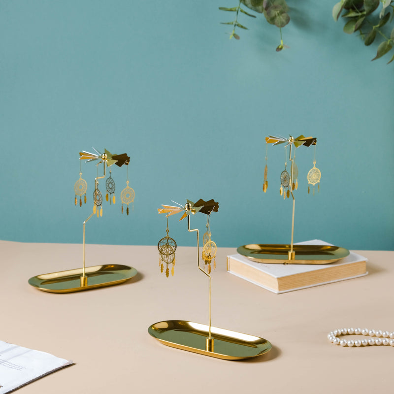 Metal Carousel Decor - Candle stand | Living room decoration ideas