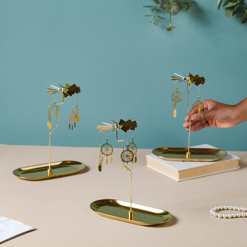 Metal Carousel Decor - Candle stand | Living room decoration ideas