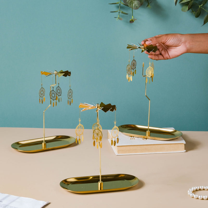 Metal Carousel Decor - Candle stand | Living room decoration ideas