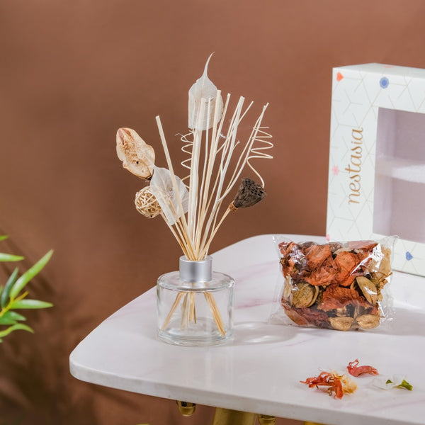 Sweet Vanilla Bouquet Reed Diffuser Gift Set Of 3 Online - Premium ...