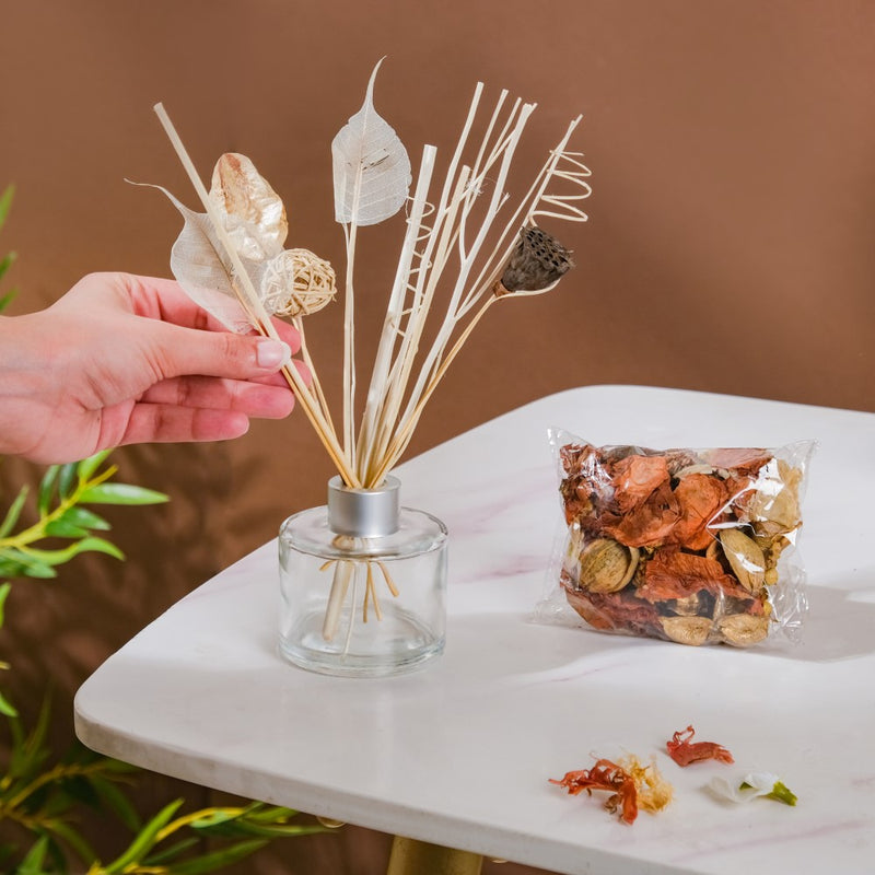 Sweet Vanilla Bouquet Reed Diffuser Set Of 3