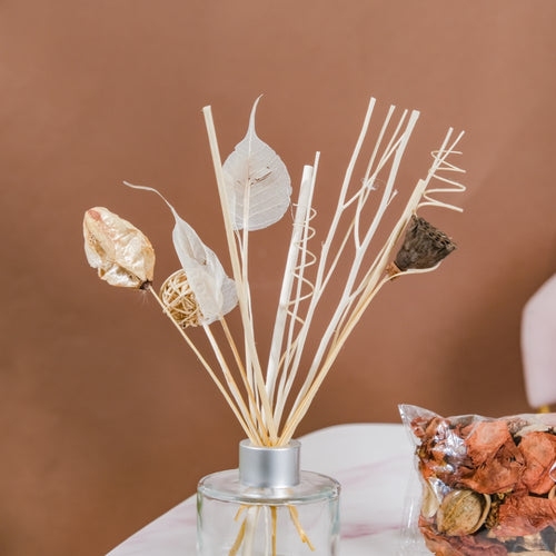 Sweet Vanilla Bouquet Reed Diffuser Set Of 3