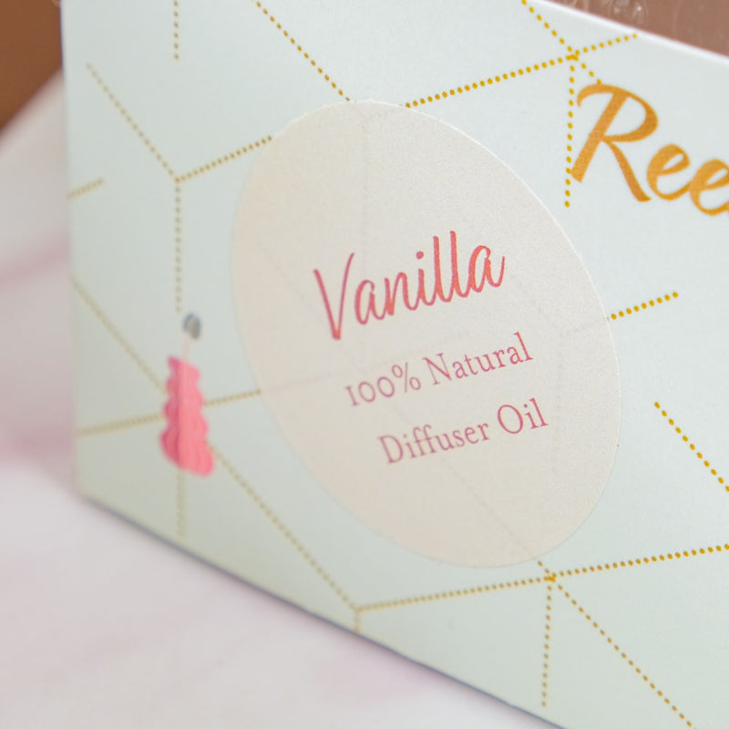 Sweet Vanilla Bouquet Reed Diffuser Set Of 3