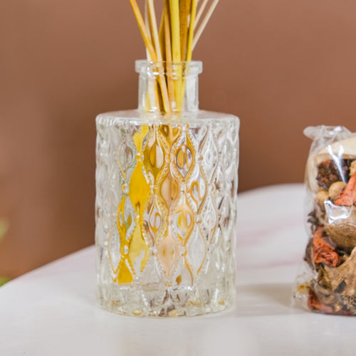 Aromatic Vanilla Bouquet Reed Diffuser Set Of 3