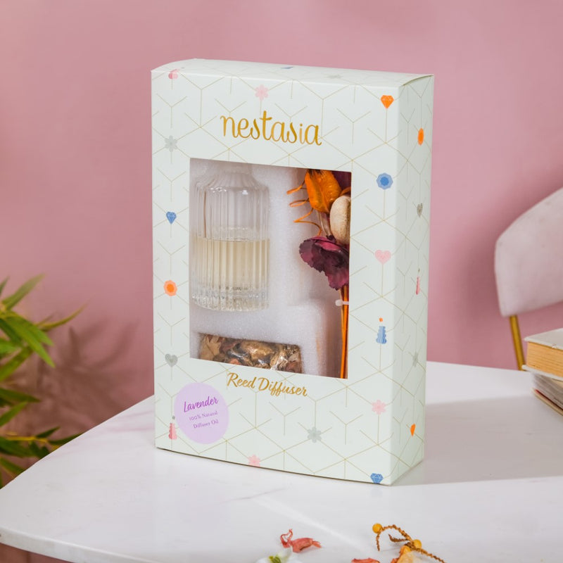 Lavender Lullaby Bouquet Reed Diffuser Set Of 3