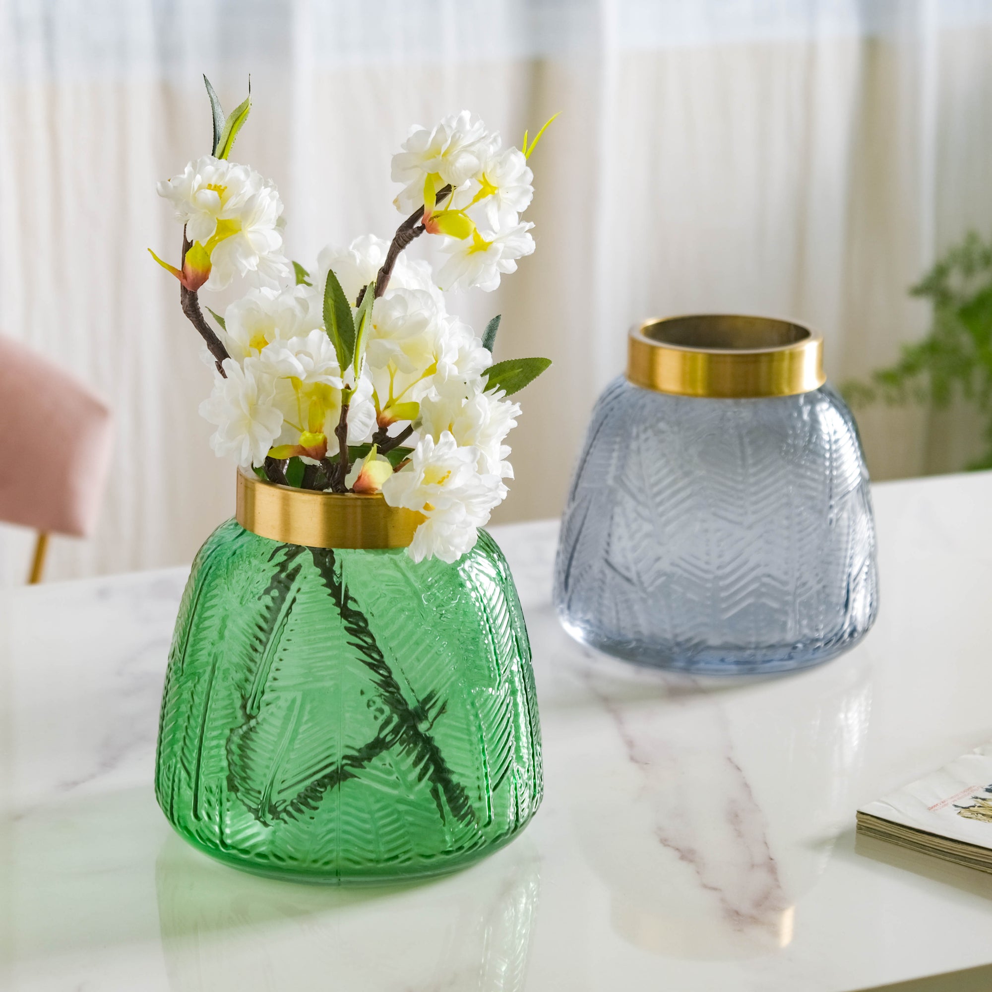Small Bottle Glass Vase - Main Image