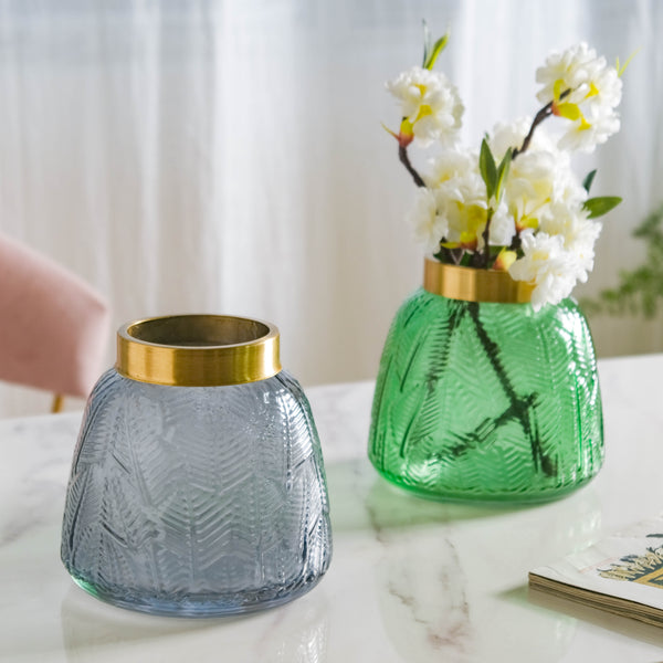 Small Bottle Glass Vase