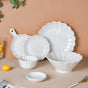 Ocean White 27 Piece Dinner Set For 6