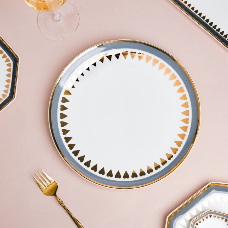 Heart 22 Piece Dinner Set For 6