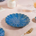 Ocean Ceramic Plate For Snacks 8 Inch Blue - Serving plate, snack plate, dessert plate | Plates for dining & home decor