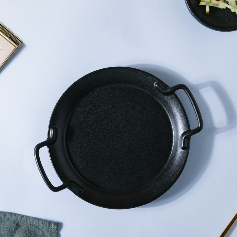 Round Baking Tray With Handle - Baking Tray