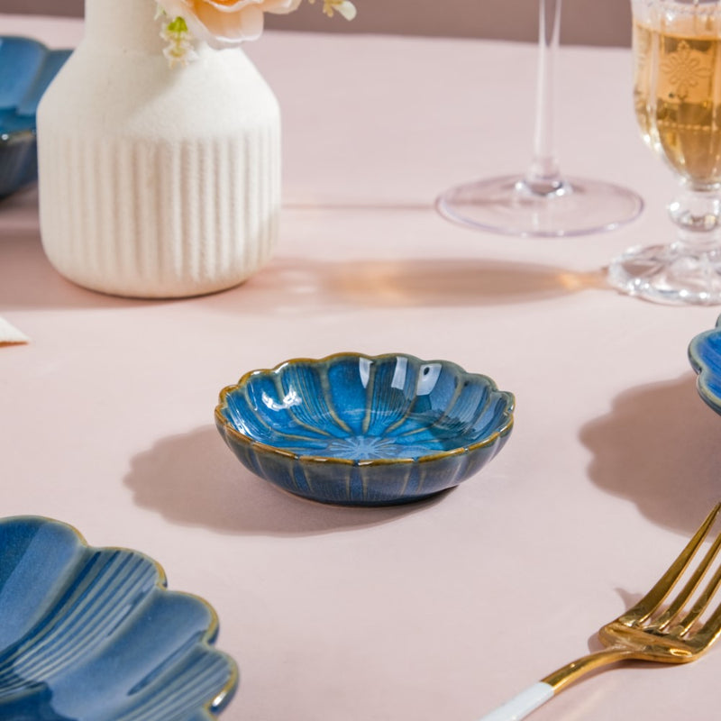 Ocean Small Dish Blue - Serving plate, small plate, snacks plates | Plates for dining table & home decor