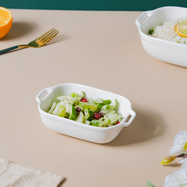 Pristine White Baking Dish Small - Baking Dish