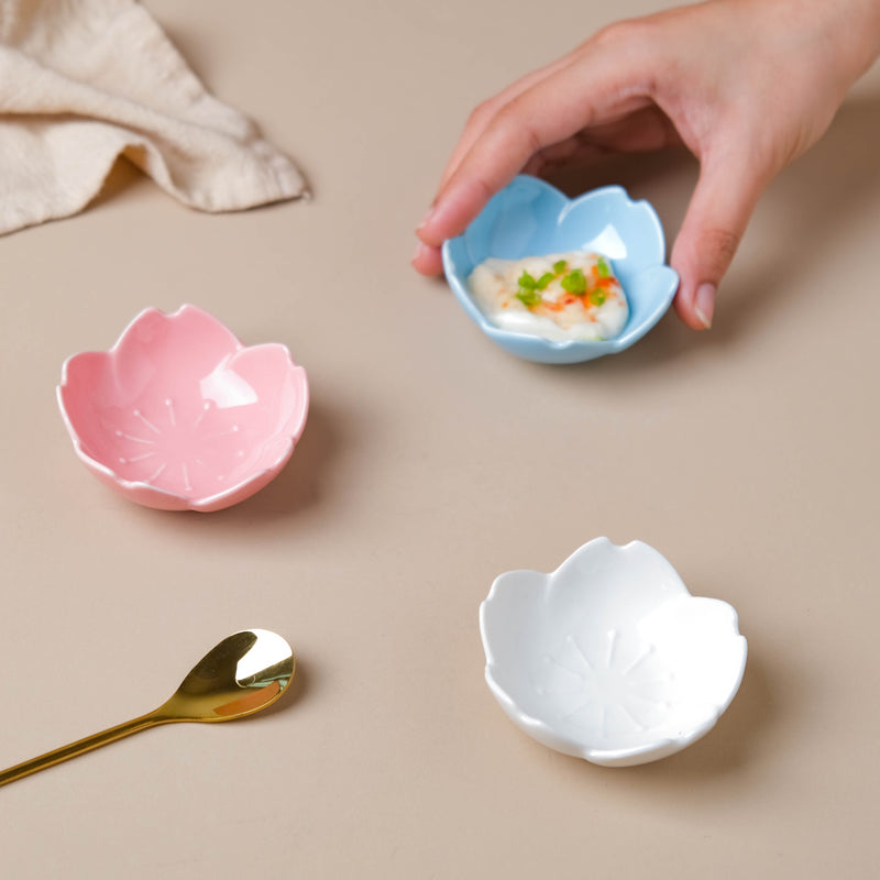 Lotus Dip Bowl - Bowl, ceramic bowl, dip bowls, chutney bowl, dip bowls ceramic | Bowls for dining table & home decor 