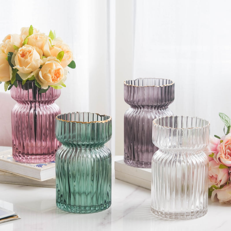 Hourglass Vase - Flower vase for home decor, office and gifting | Home decoration items
