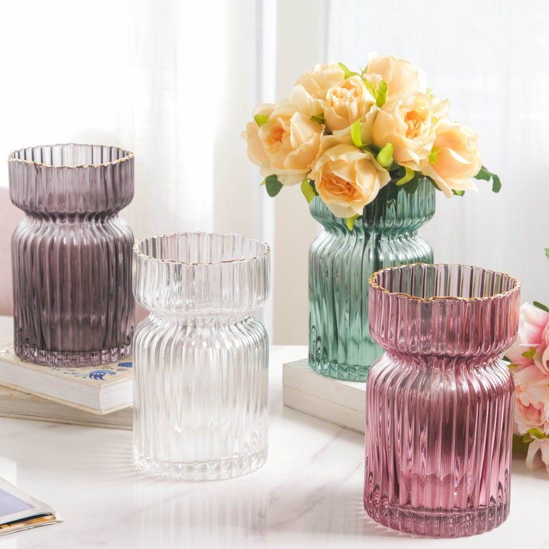 Hourglass Vase - Flower vase for home decor, office and gifting | Home decoration items