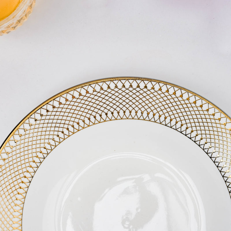 Aurelea Pasta Plate - Serving plate, pasta plate, lunch plate, deep plate | Plates for dining table & home decor