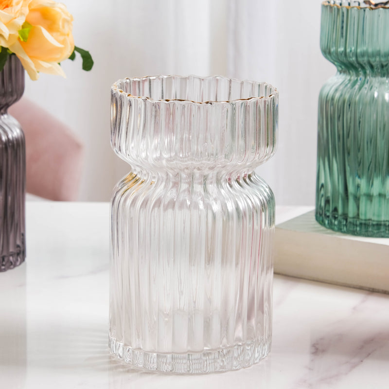 Hourglass Vase - Flower vase for home decor, office and gifting | Home decoration items