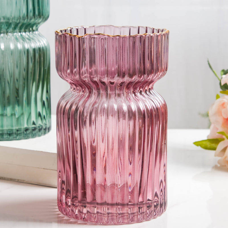 Hourglass Vase - Flower vase for home decor, office and gifting | Home decoration items