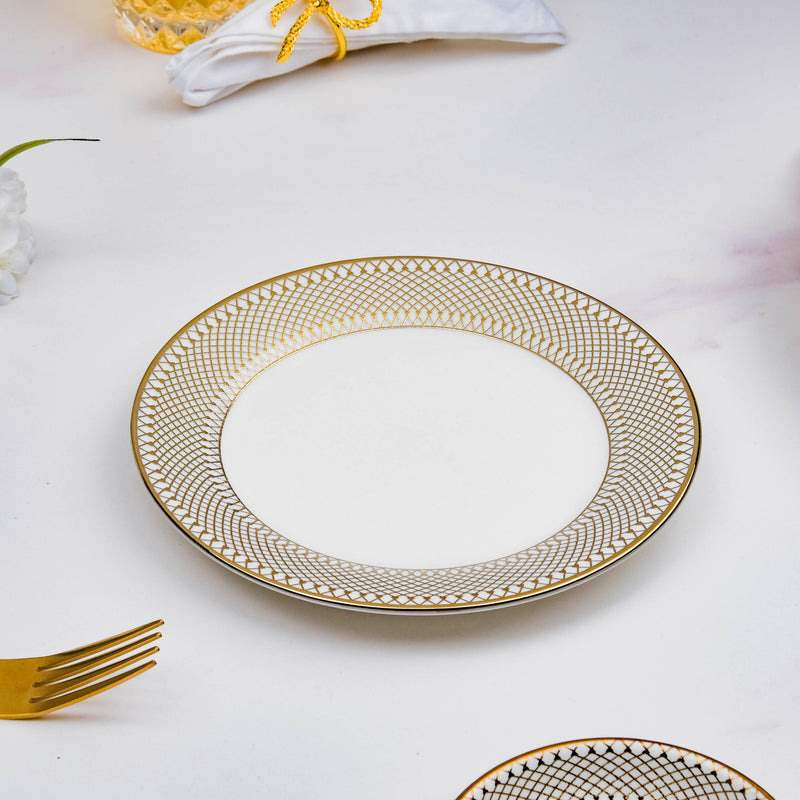 Aurelea Snack Plate - Serving plate, snack plate, dessert plate | Plates for dining & home decor