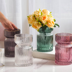 Hourglass Vase - Flower vase for home decor, office and gifting | Home decoration items