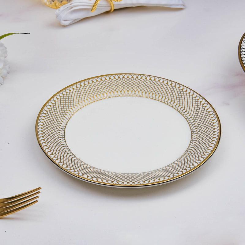 Aurelea Snack Plate - Serving plate, snack plate, dessert plate | Plates for dining & home decor