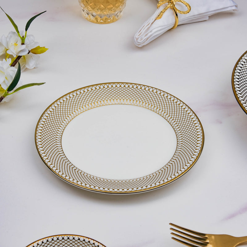 Aurelea Snack Plate - Serving plate, snack plate, dessert plate | Plates for dining & home decor