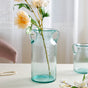 Glass Jar Vase - Flower vase for home decor, office and gifting | Home decoration items