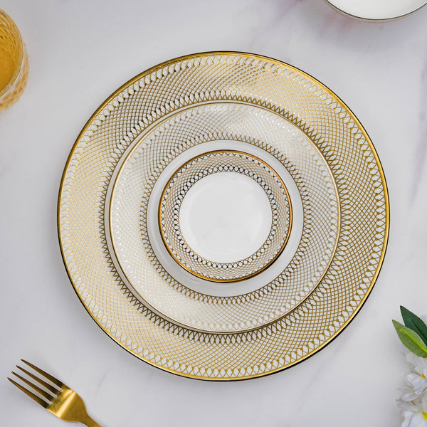 Aurelea Snack Plate - Serving plate, snack plate, dessert plate | Plates for dining & home decor
