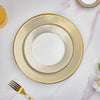 Aurelea Dinner Plate - Serving plate, snack plate, ceramic dinner plates| Plates for dining table & home decor