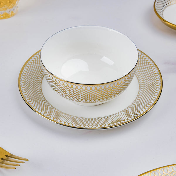 Aurelea Soup Bowl - Bowl, soup bowl, ceramic bowl, snack bowls, curry bowl, popcorn bowls | Bowls for dining table & home decor