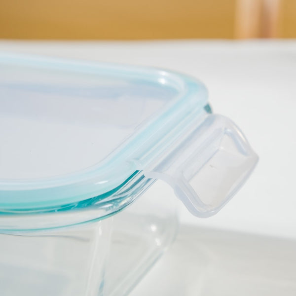 Glass Lunch Box Medium 900ml Online - Premium Lunch Box | Nestasia