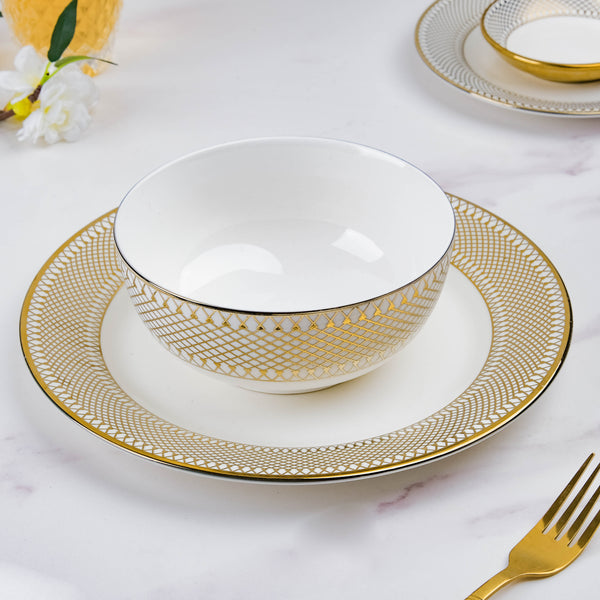 Aurelea Soup Bowl - Bowl, soup bowl, ceramic bowl, snack bowls, curry bowl, popcorn bowls | Bowls for dining table & home decor