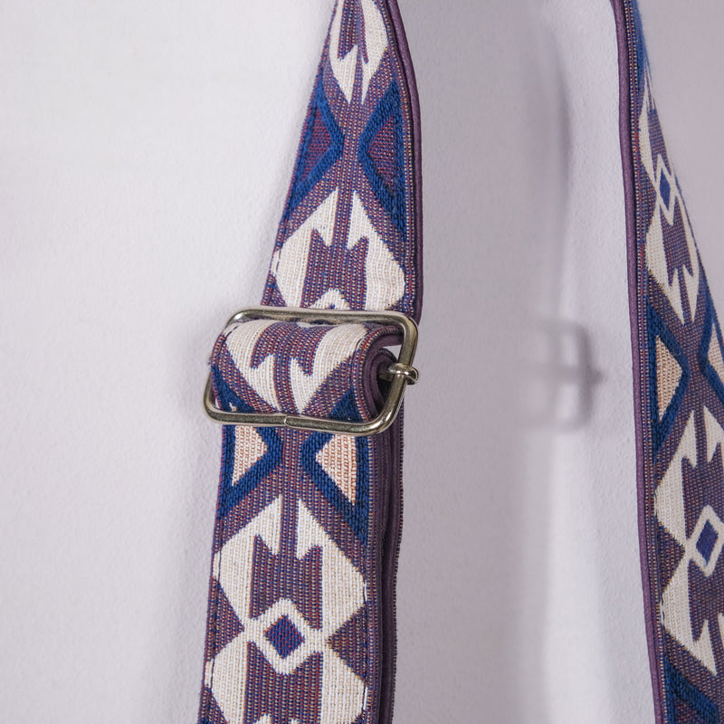 One Shoulder Cross Body Bag Purple