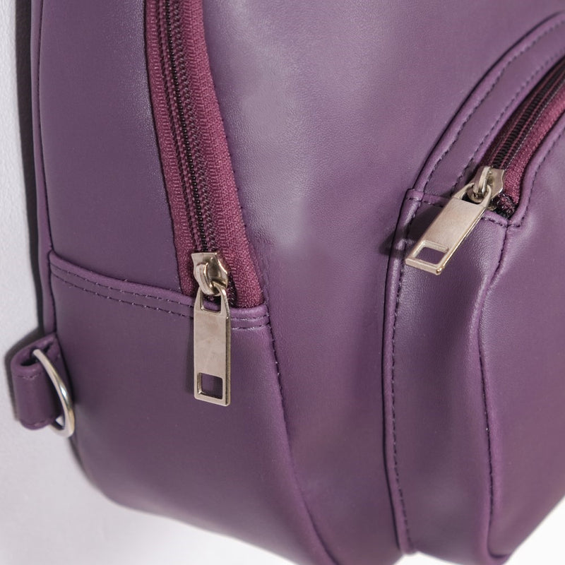 One Shoulder Cross Body Bag Purple
