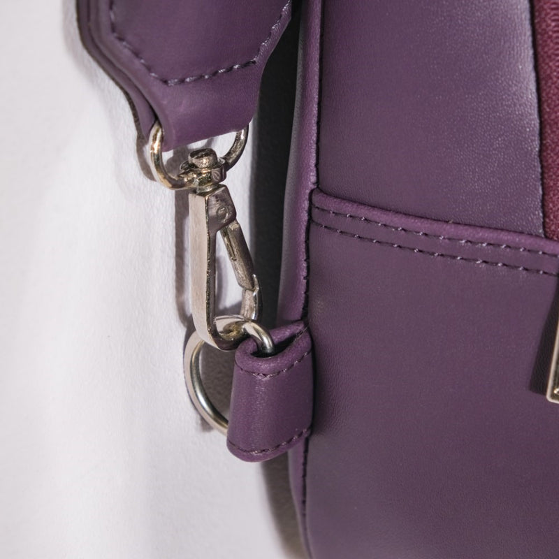 One Shoulder Cross Body Bag Purple