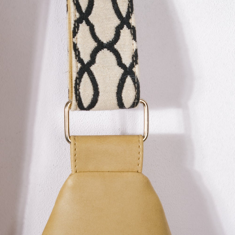 One Shoulder Sling Bag Beige