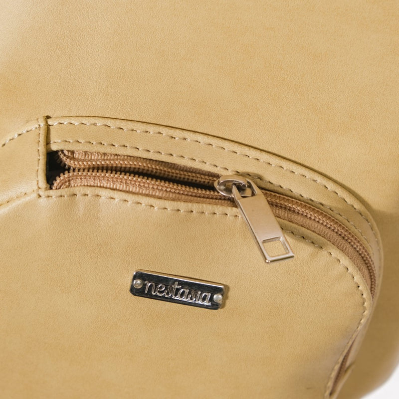 One Shoulder Sling Bag Beige