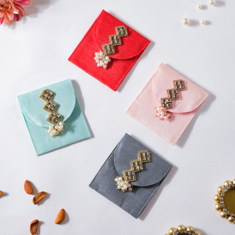 Multicoloured Festive Envelope Hamper Set Of 2