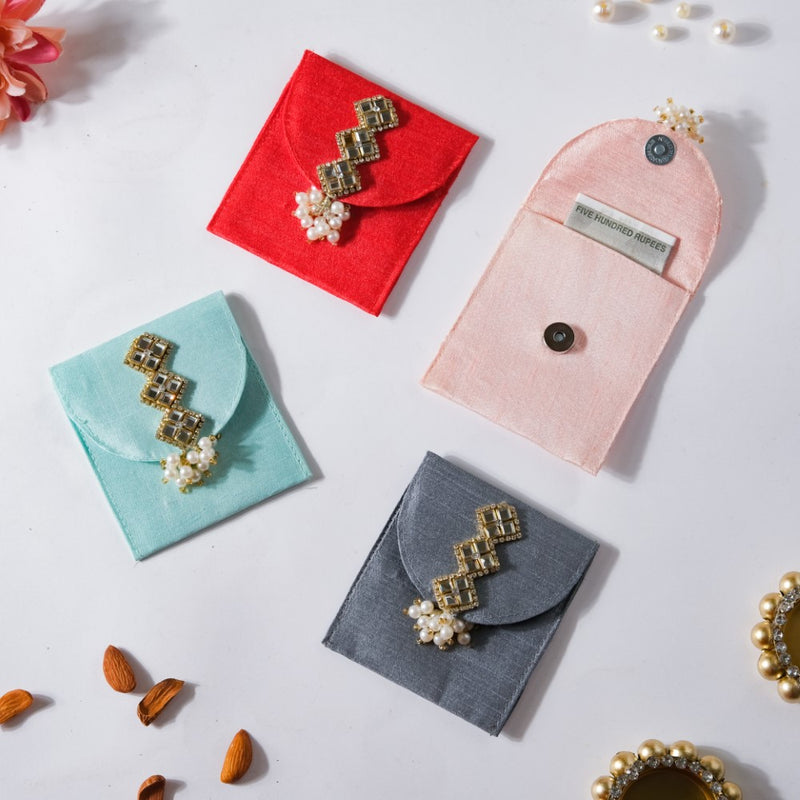 Multicoloured Festive Envelope Hamper Set Of 2