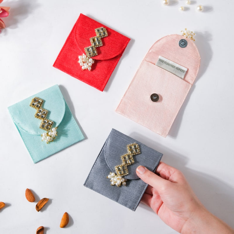 Multicoloured Festive Envelope Hamper Set Of 2