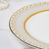 Aurelea Abstract Dinner Plate - Serving plate, snack plate, ceramic dinner plates| Plates for dining table & home decor