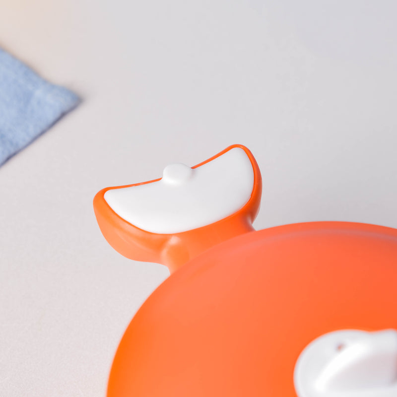 Stay Warm Steel Bowl With Suction Base Orange 350 ml - Kids Lunch Box