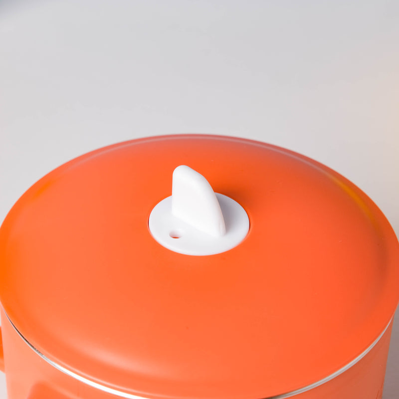 Stay Warm Steel Bowl With Suction Base Orange 350 ml - Kids Lunch Box
