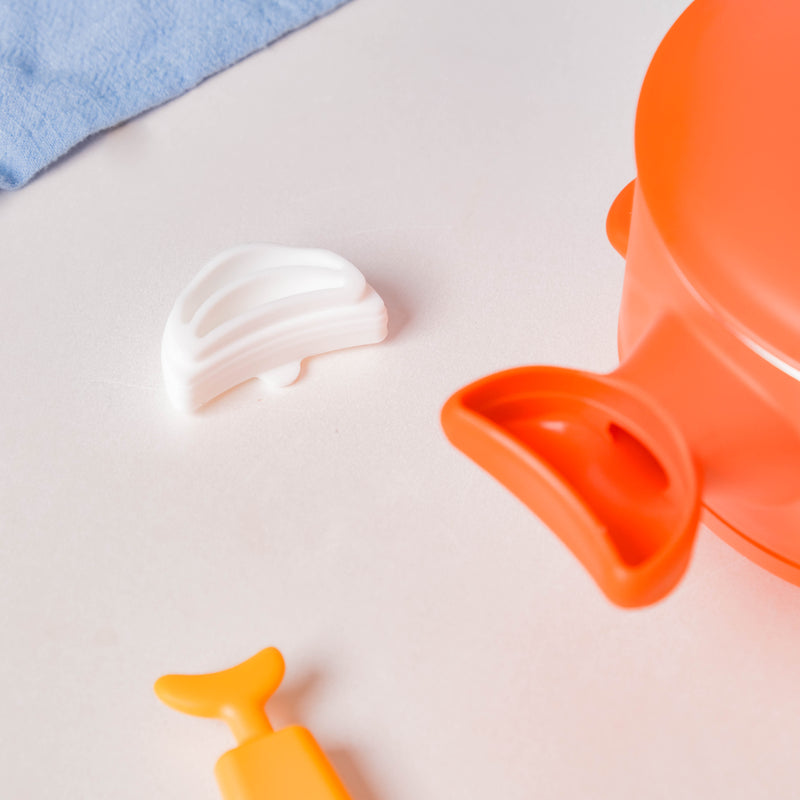 Stay Warm Steel Bowl With Suction Base Orange 350 ml - Kids Lunch Box