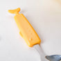 Stainless Steel Kids Feeding Spoon Yellow