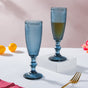 Mimosa Glass Blue Set Of 6 150 ml